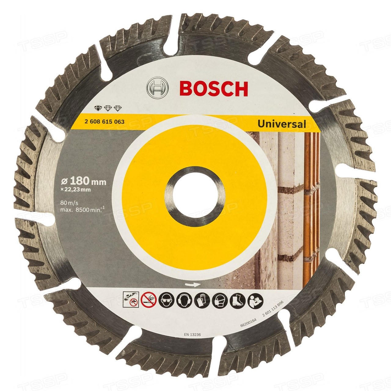 Алмазный диск Bosch Universal 180*22мм 2608615063 - фото 1 - id-p110308166