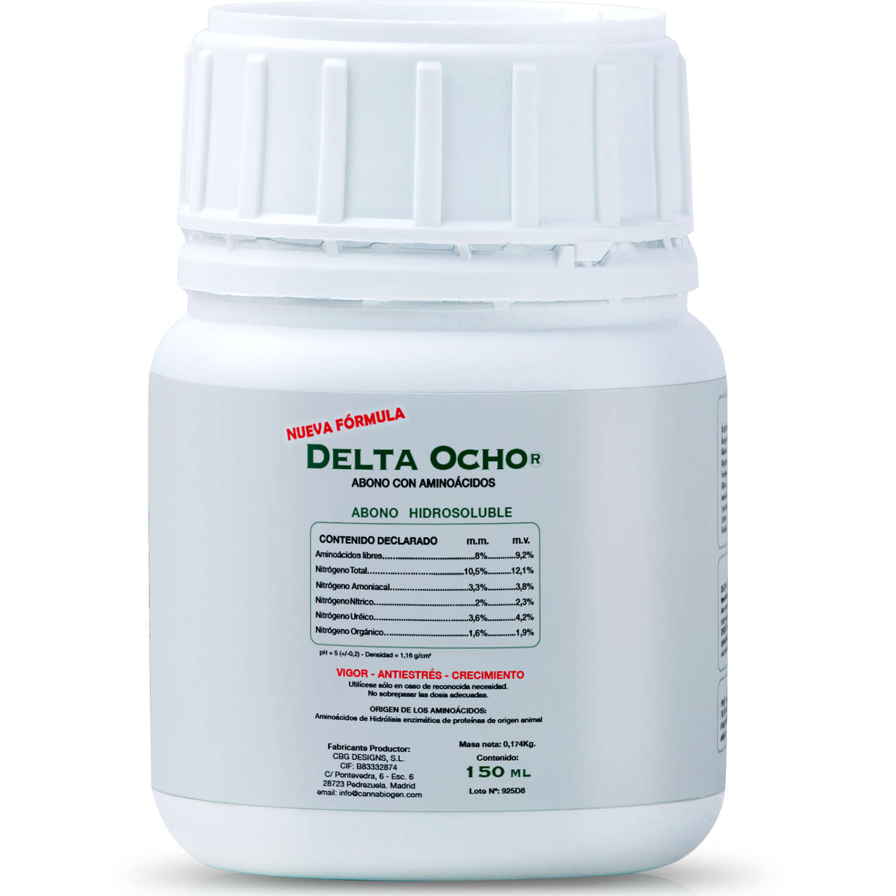 CANNABIOGEN DELTA EIGHT (OCHO) 150 ml (Биостимулятор роста)