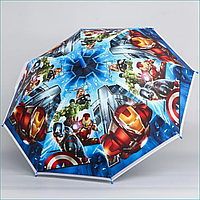 Зонт детский "Мстители" (Marvel) со свистком
