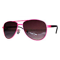 Детские солнцезащитные очки "Капля" (темно-розовые)