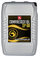 Компрессорное масло Petrol Ofisi SP 68 BDN, 17.5 кг