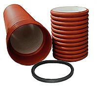 Труба гофрированная Optima (Оптима) DN/ID 600/680 SN10