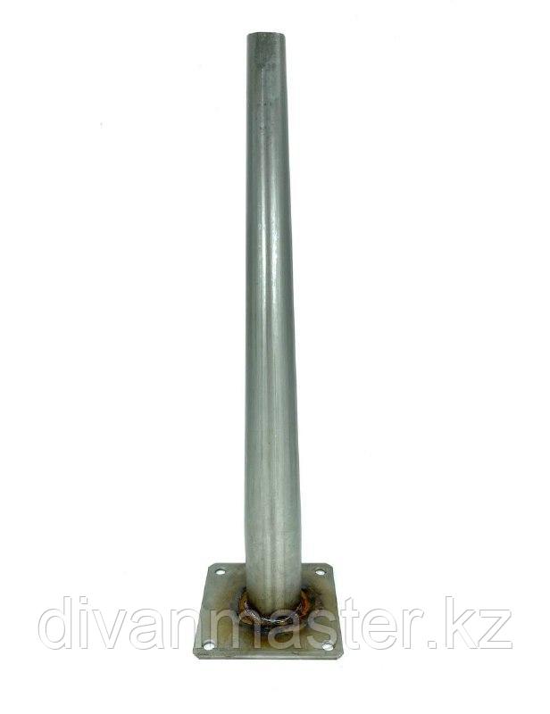 Ножка стальная, для диванов и кресел, некр.прямая 40см