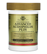 Solgar, Advanced Acidophilus Plus, 60 растительных капсул, фото 2