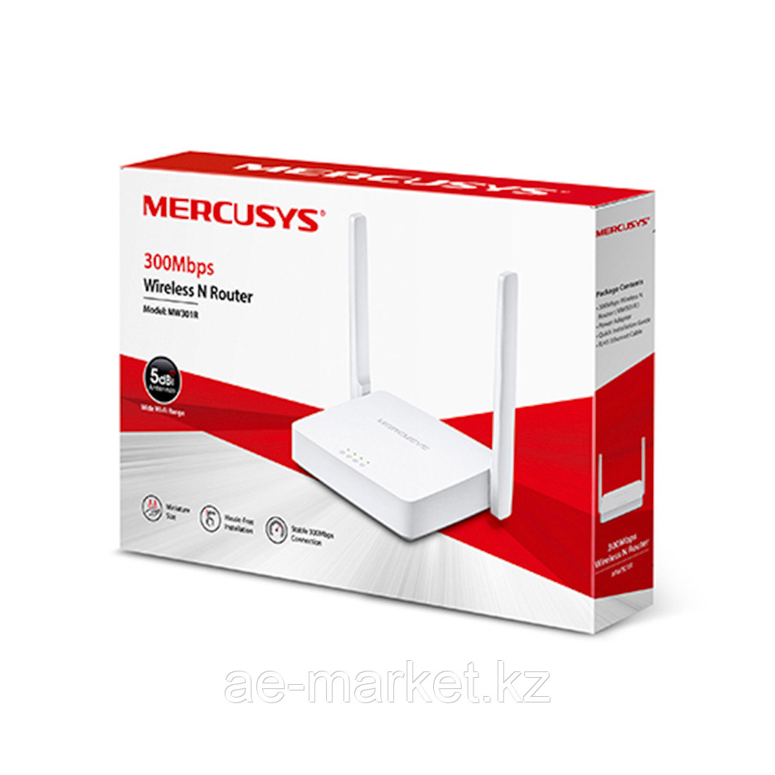 Маршрутизатор Mercusys MW301R - фото 3 - id-p110547885