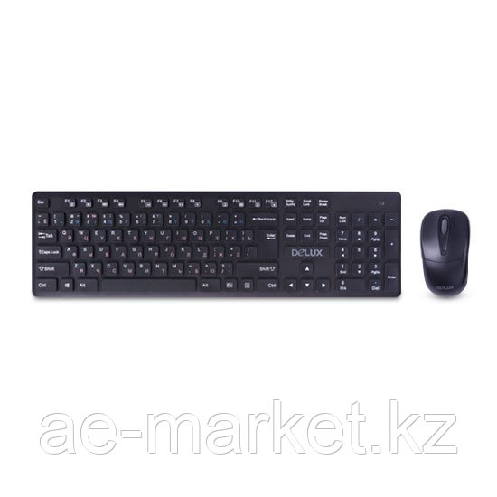 Комплект Клавиатура + Мышь Delux DLD-1505OGB - фото 1 - id-p110546782