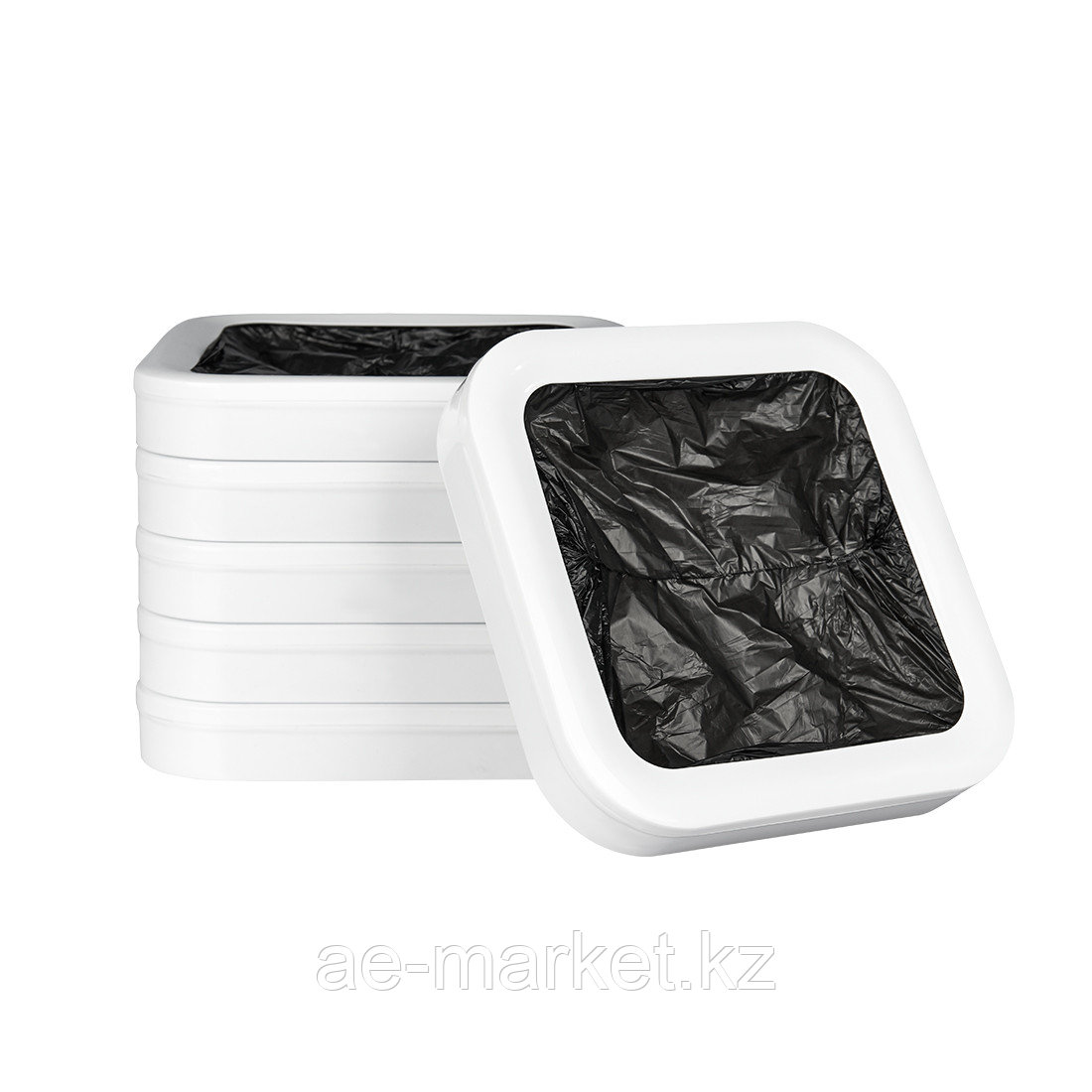 Сменные пакеты для умного мусорного ведра Townew Refill Ring R01C (150 шт. в упаковке) Черный - фото 1 - id-p110552129