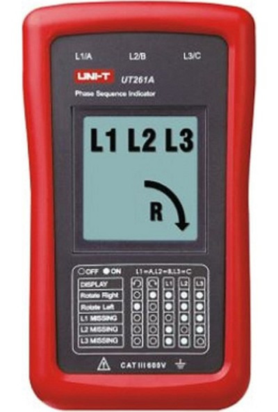 Фазометр UNI-T UT261A (фазовый детектор)