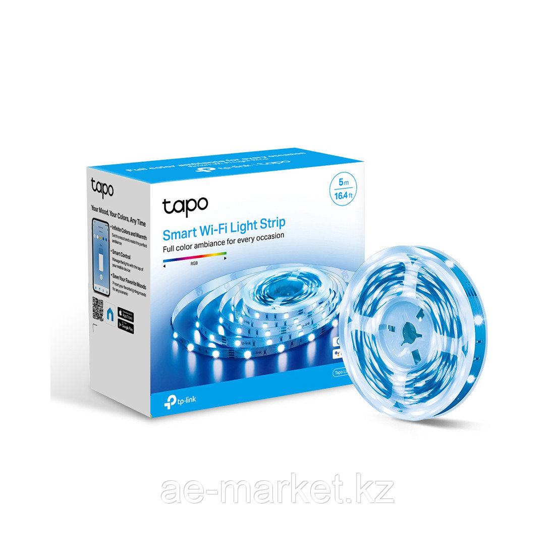 Умная светодиодная Wi-Fi лента TP-link Tapo L900-5 - фото 2 - id-p110552378