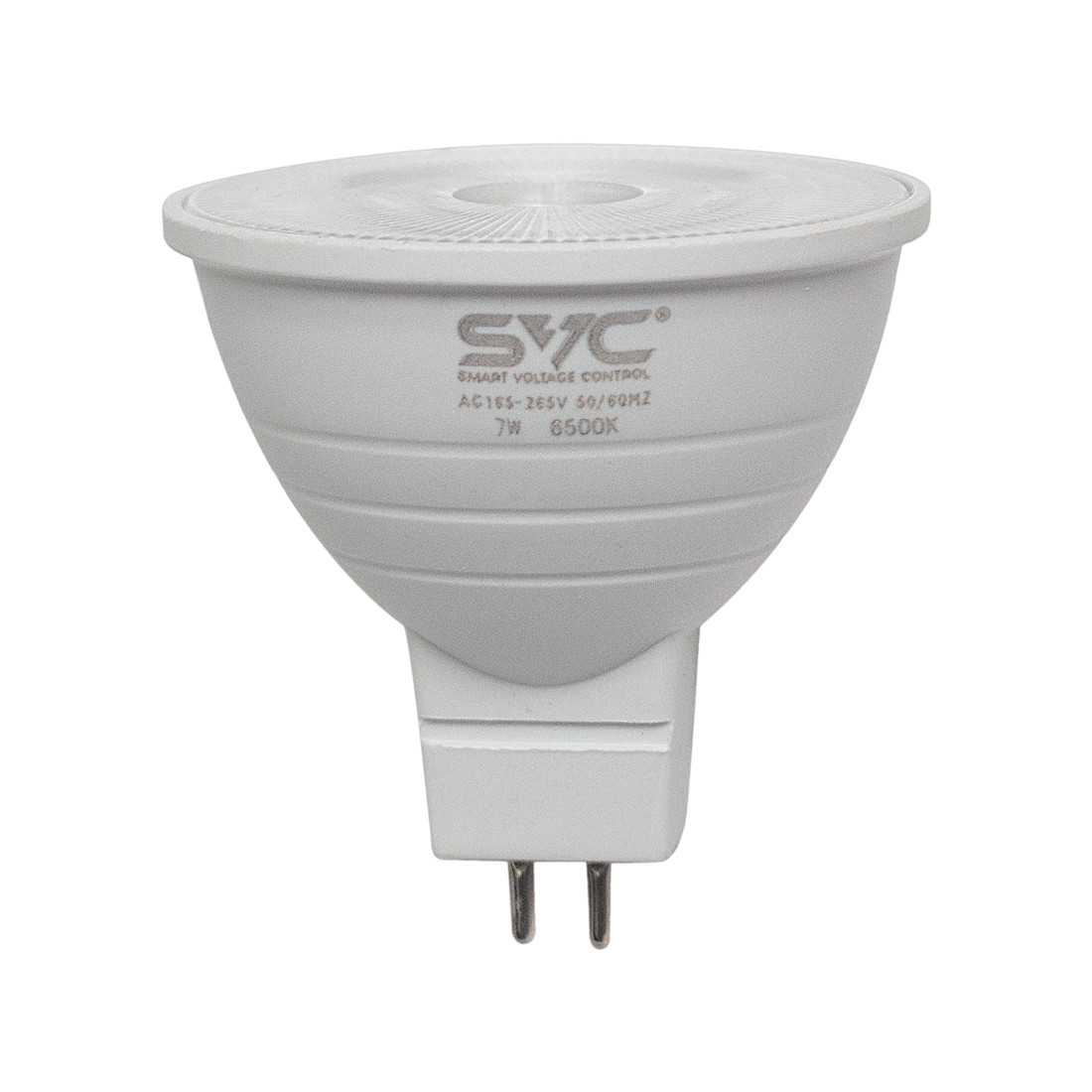 Эл. лампа светодиодная SVC LED JCDR-7W-GU5.3-6500K, Холодный, фото 1