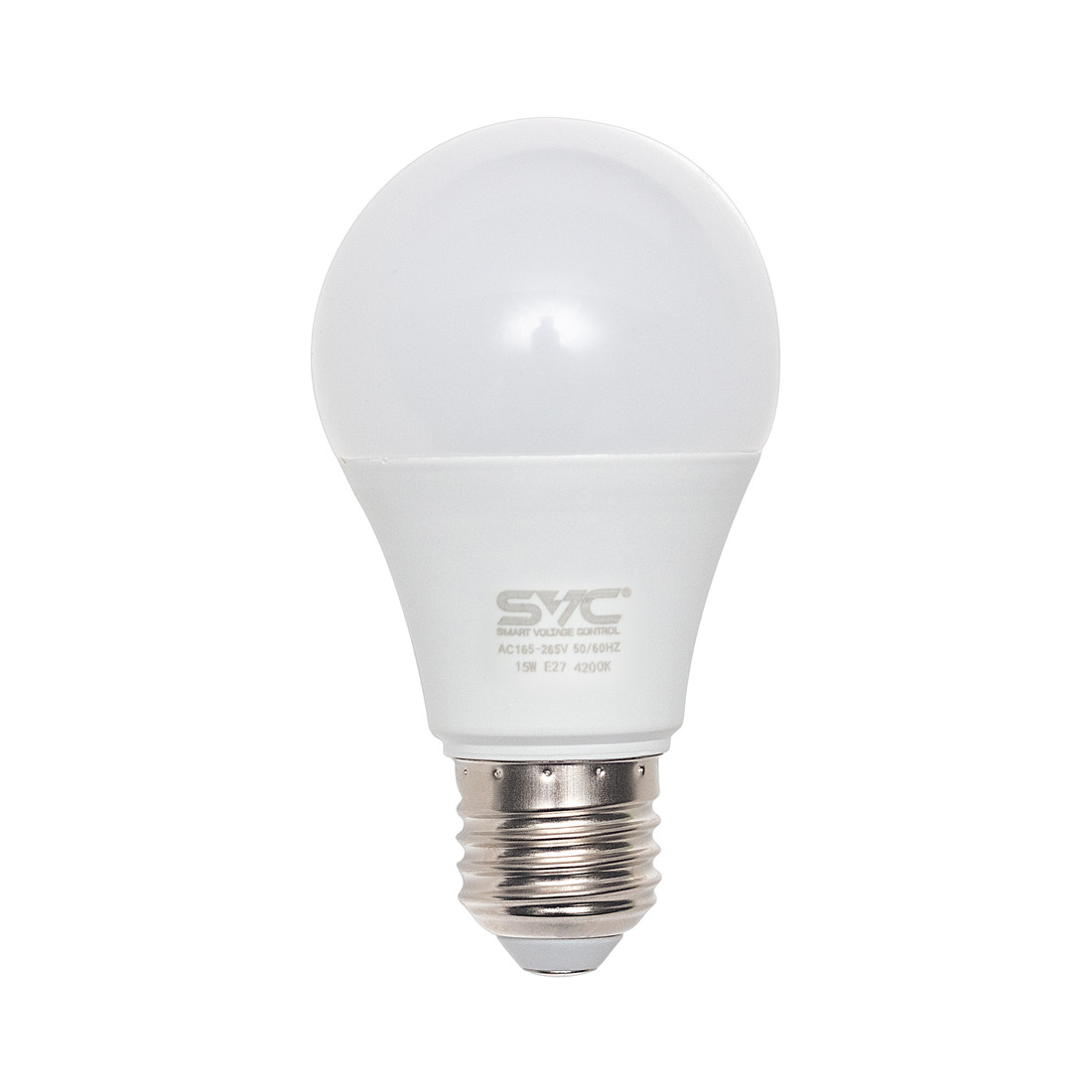 Эл. лампа светодиодная SVC LED A70-15W-E27-4200K, Нейтральный