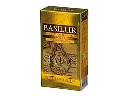 ЧАЙ ЧЕРНЫЙ BASILUR - GOLD, В КОРОБКЕ 25 САШЕ