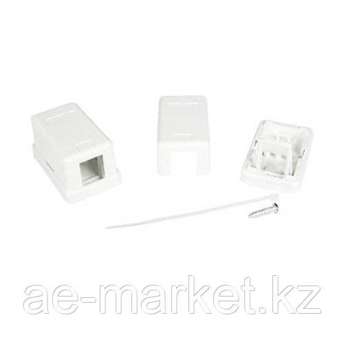 Shelbi Настенная пластиковая коробка 1-портовая, для модулей - фото 3 - id-p110556826