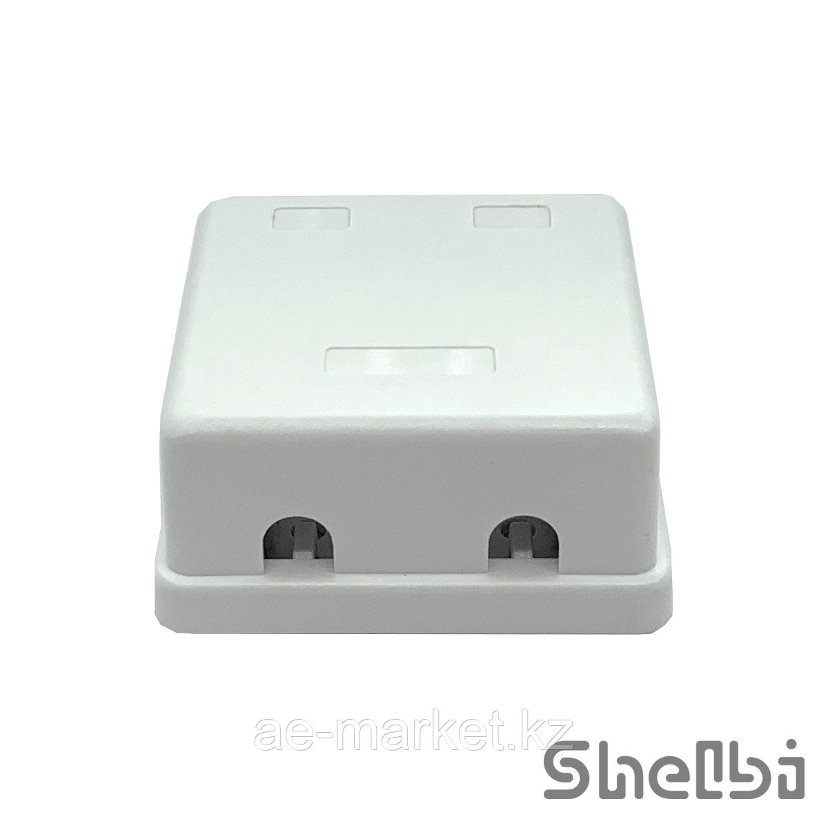 Shelbi Настенная пластиковая коробка 2-портовая, для модулей - фото 5 - id-p110556869