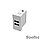 Shelbi Розетка зарядка 2-портовая USB, 2.1А,  45х22.5, белая, фото 3