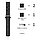 Shelbi Выдвижной-автоматический настольный розеточный блок на 2 розетки 200B, 1 USB, 1 Type-C, чёрный, фото 5