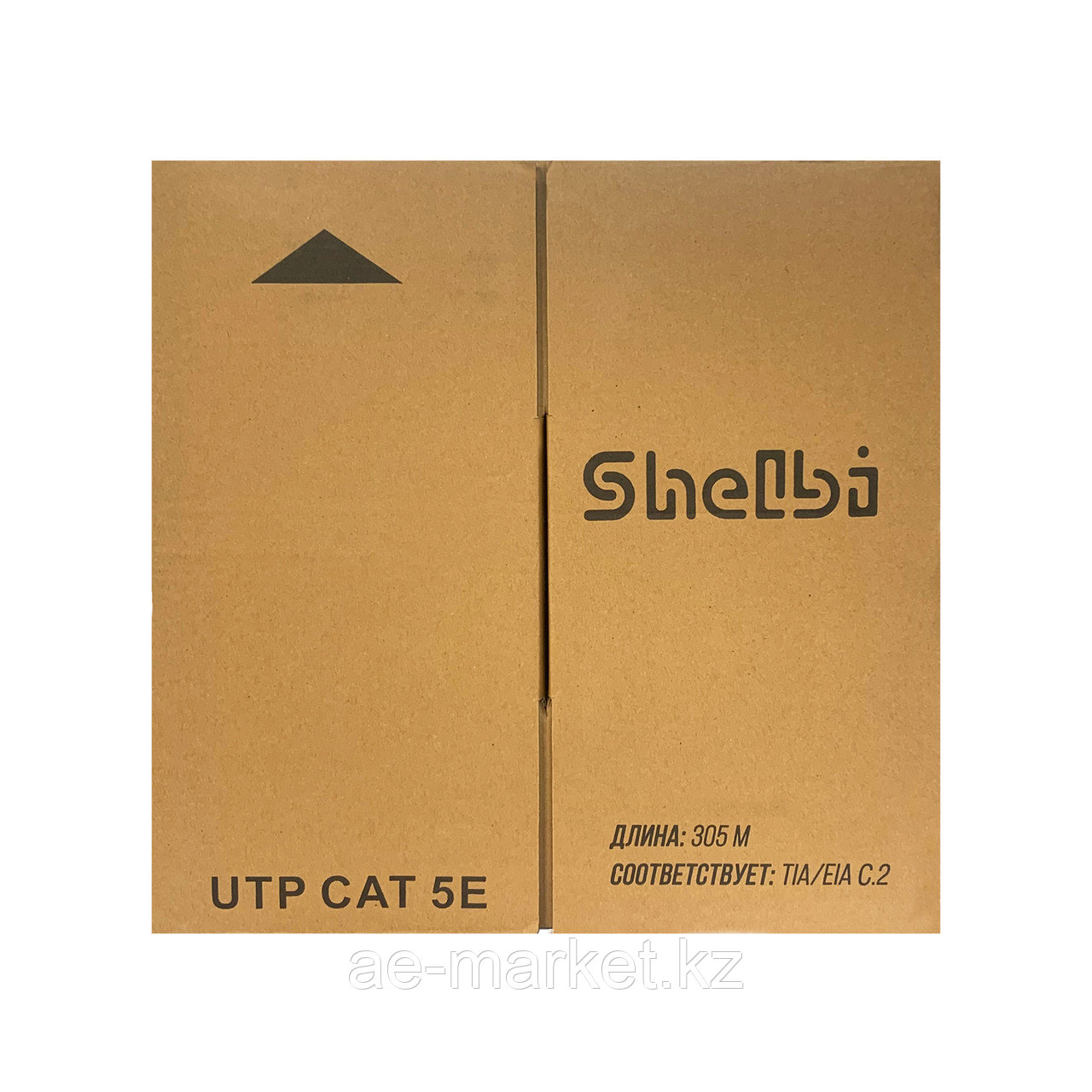 Shelbi SLC-UP5E-CCA-7035 Кабель связи витая пара U/UTP, кат.5E 4х2х24AWG CCA, PVC, 305м, серый - фото 6 - id-p110556949
