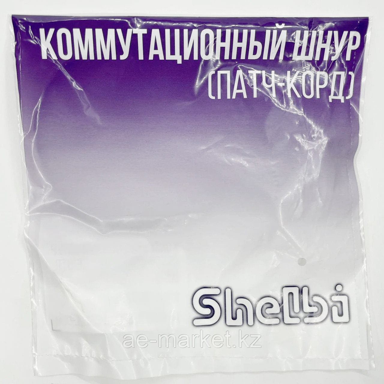 Shelbi Коммутационный шнур (патч-корд), кат. 5E F/UTP, LSZH, 1м, серый - фото 2 - id-p110556956