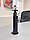 Shelbi Выдвижной настольный розеточный блок на 2 розетки 200B, 1 USB, 1 Type-C, чёрный, фото 5