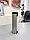 Shelbi Выдвижной-автоматический настольный розеточный блок на 2 розетки 200B, 1 USB, 1 Type-C, серебро, фото 4