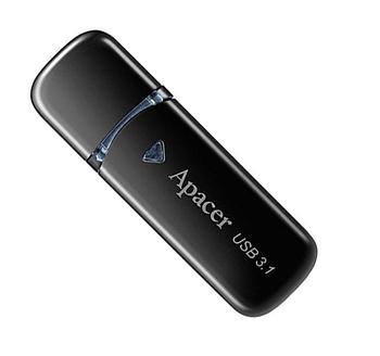 USB-накопитель, Apacer, AH355, AP32GAH355B-1, 32GB, USB 3.1, Чёрный