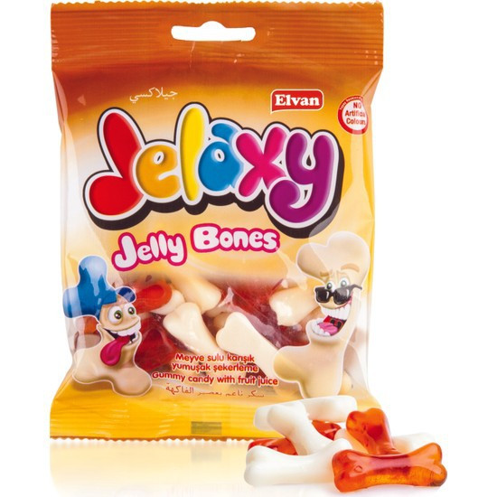 Жев. мармелад Jelaxy Jelly Bones Косточки 80 гр. (12 шт. в упаковке)