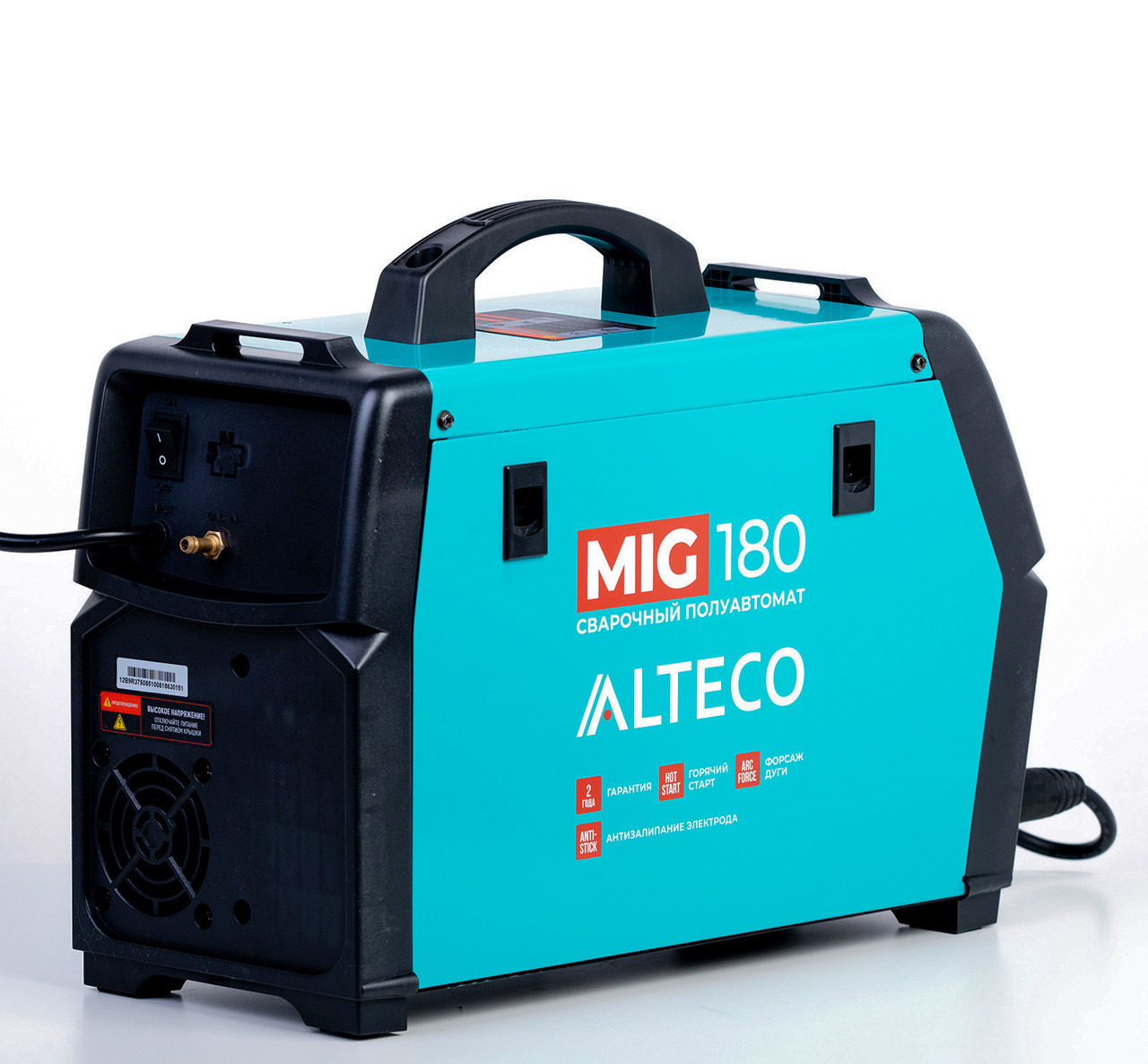 Cварочный полуавтомат ALTECO MIG 180 - фото 3 - id-p110259865