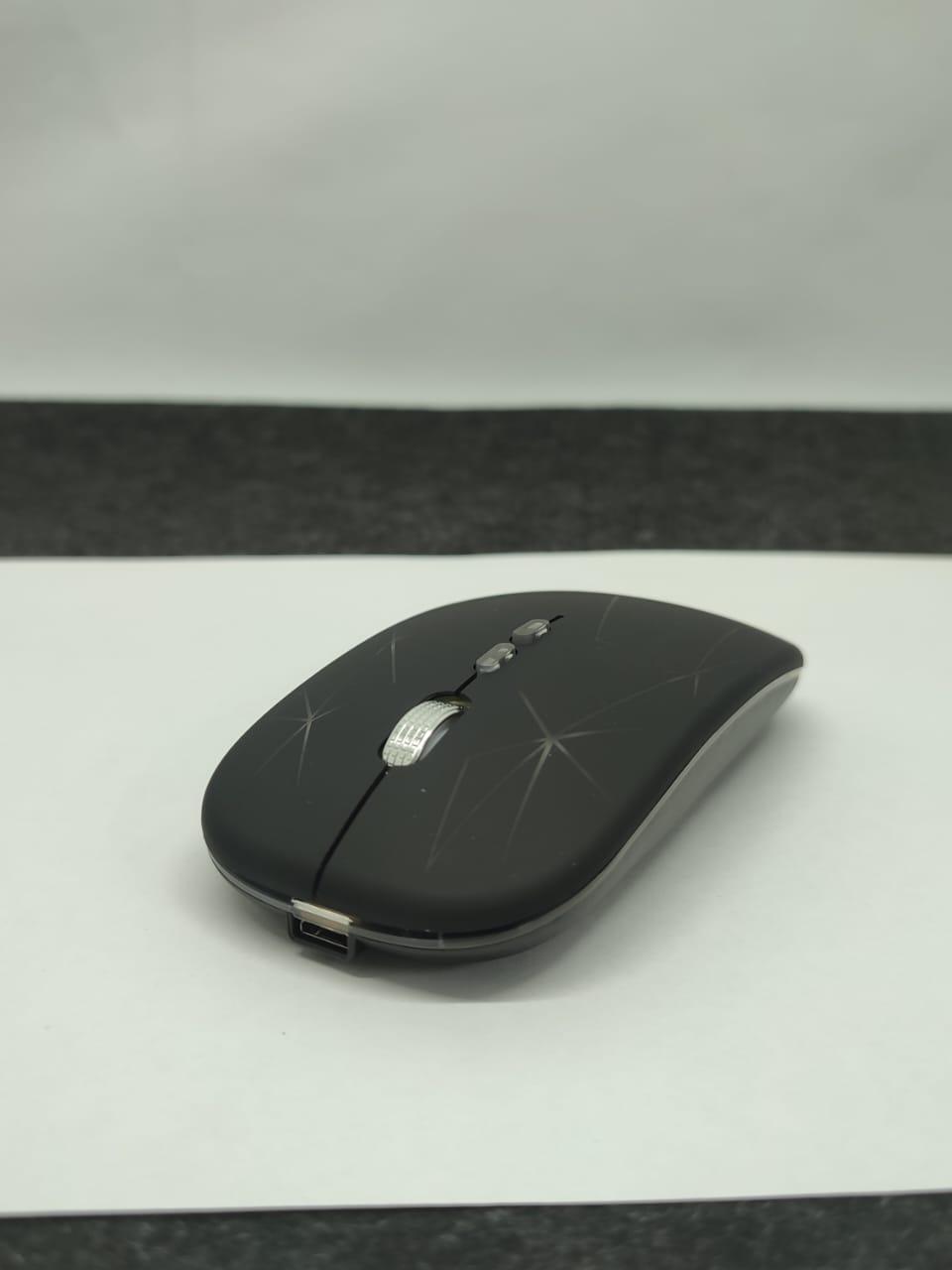 Беспроводная мышка A20 Rechargeable Wirless Mouse черная - фото 6 - id-p110566037