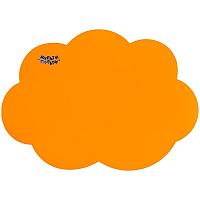 Доска для лепки Мульти-Пульти "Облачко", фигурная, А5+, пластик, оранжевый