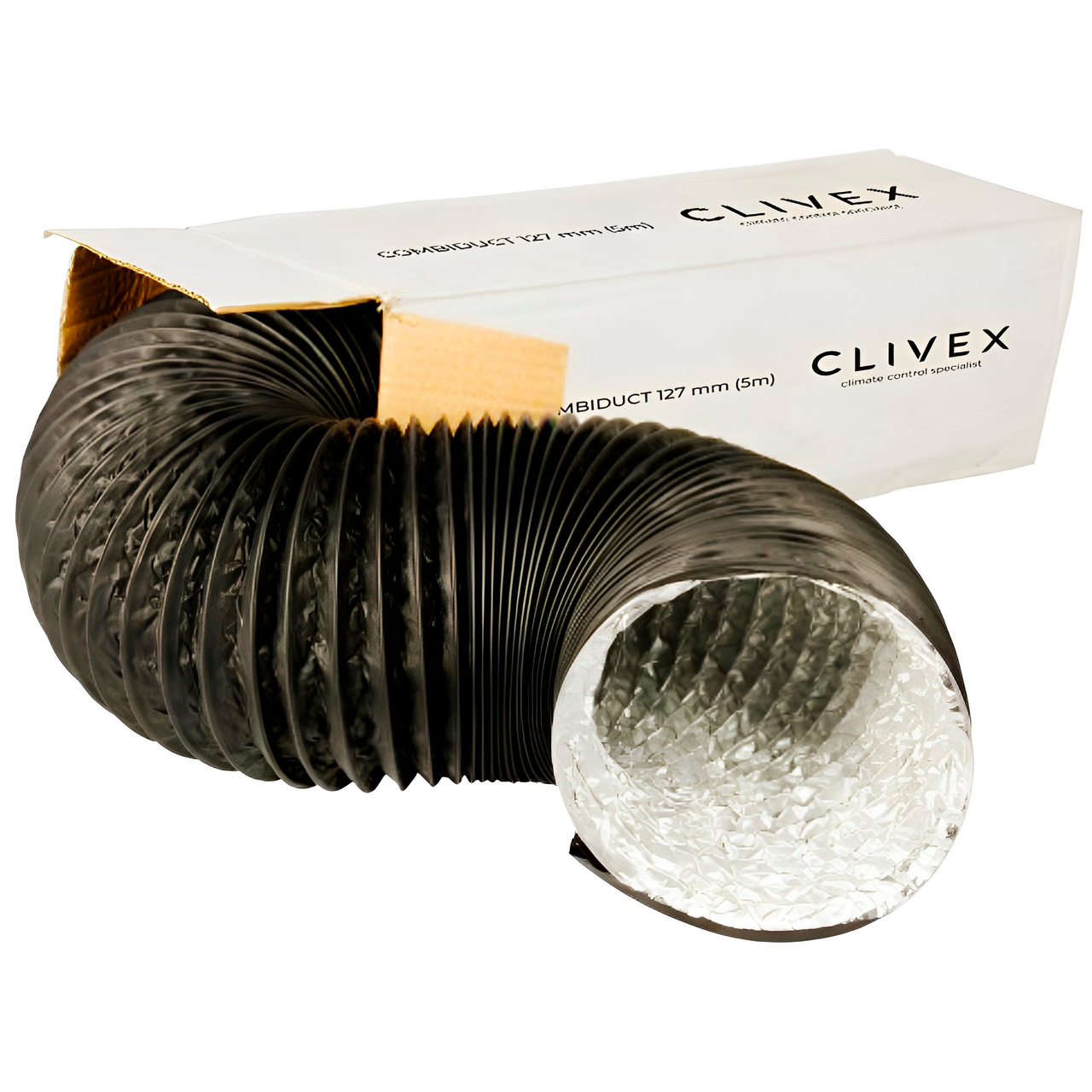 Воздуховод CLIVEX COMBIDUCT 102 мм (Звукоизоляционный) 10м - фото 1 - id-p110557692