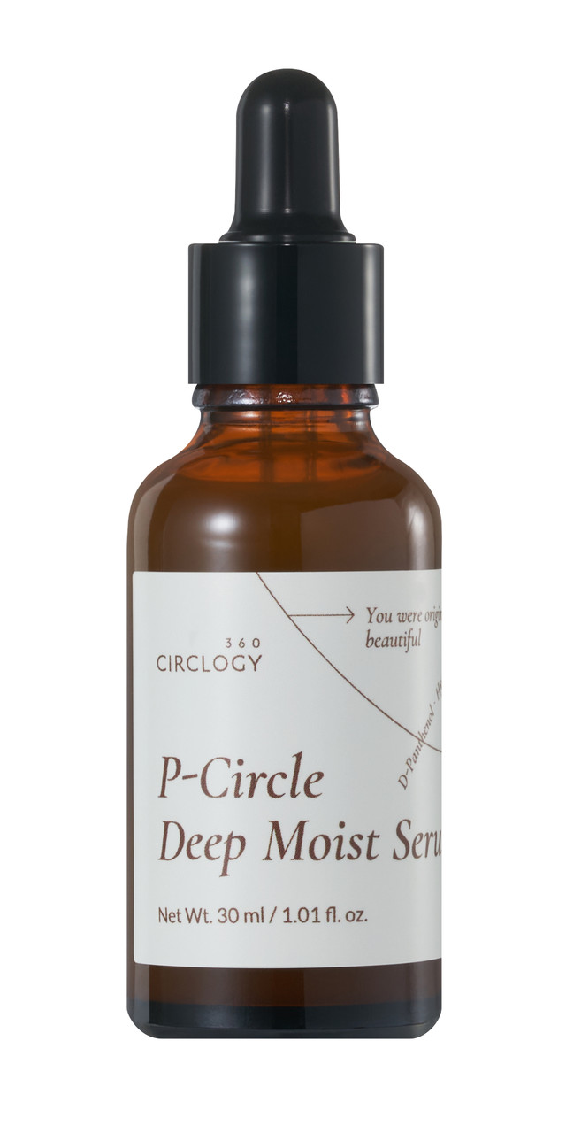 Сыворотка для увлажнения лица с Д-пантенолом и скваланом Circlogy P-Circle Deep Moist Serum / 30 мл.