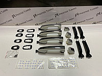 Комплект ручки дверей на Lexus LX570 2008-15 дизайн 18 года (Белый цвет)