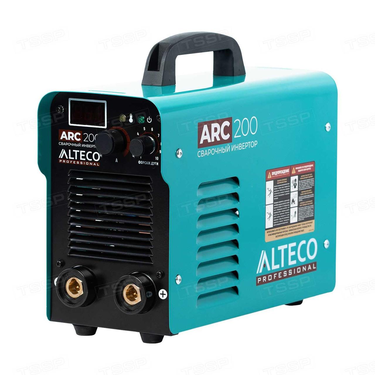 Сварочный аппарат инверторный ALTECO Professional ARC-200 - фото 10 - id-p110572331