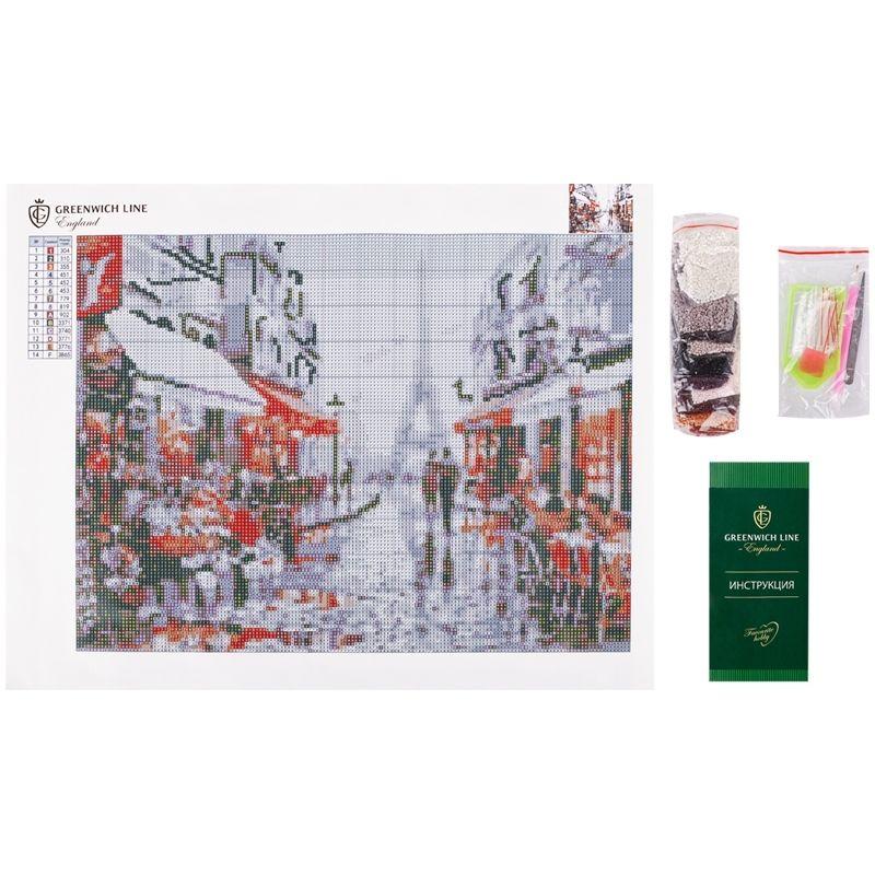Алмазная мозаика Greenwich Line "Париж", 30х40см, холст, европодвес - фото 2 - id-p110581683
