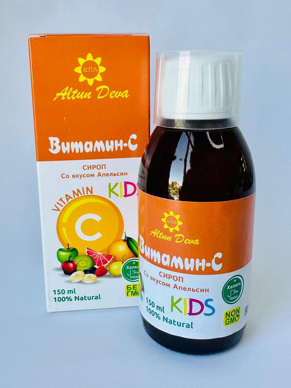 Сироп экстракт Vitamin-C 150 мл - фото 1 - id-p110565864