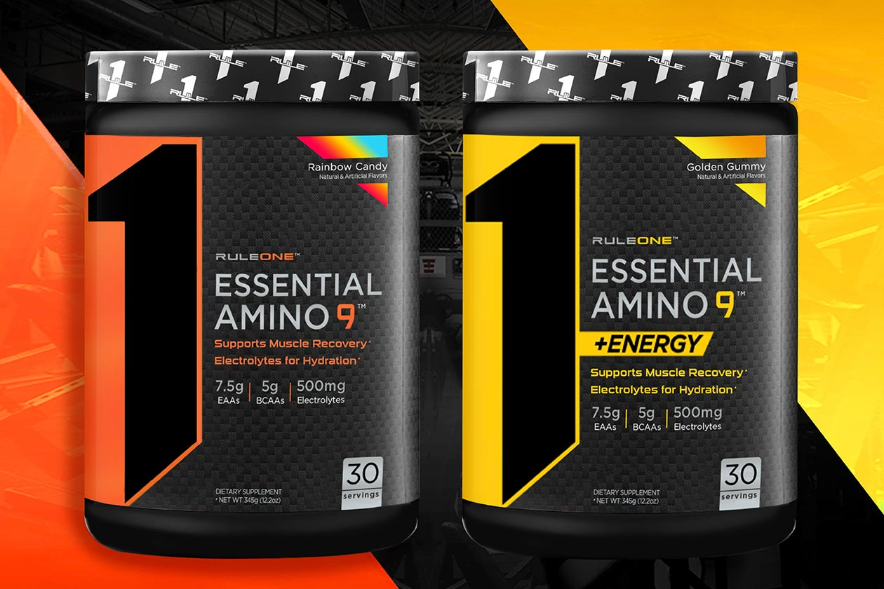 R1 Essential Amino 9, 345 g, Rule1 Peach mango - фото 1 - id-p106027365