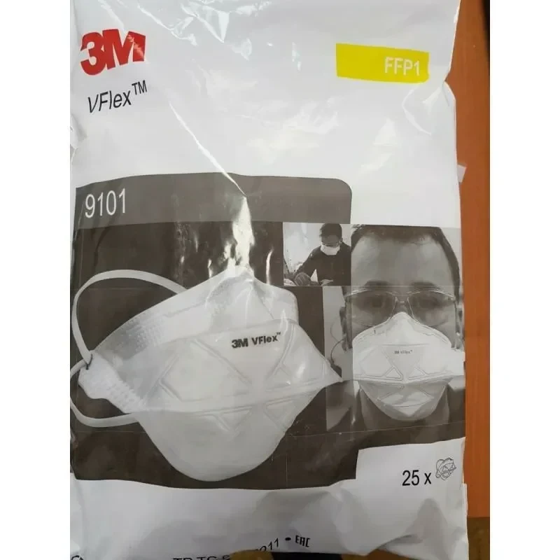 3M™ Vflex Противоаэрозольные Фильтрующие Полумаски 9101, 9152R, фото 1