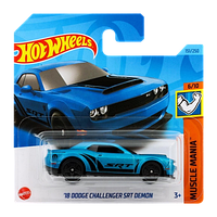 Hot Wheels Модель Dodge Challenger STR Demon '18, синий