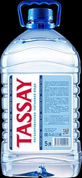 Вода негазированная питьевая "Tassay", 5  л