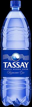 Вода газированная  питьевая "Tassay", 1.5 л