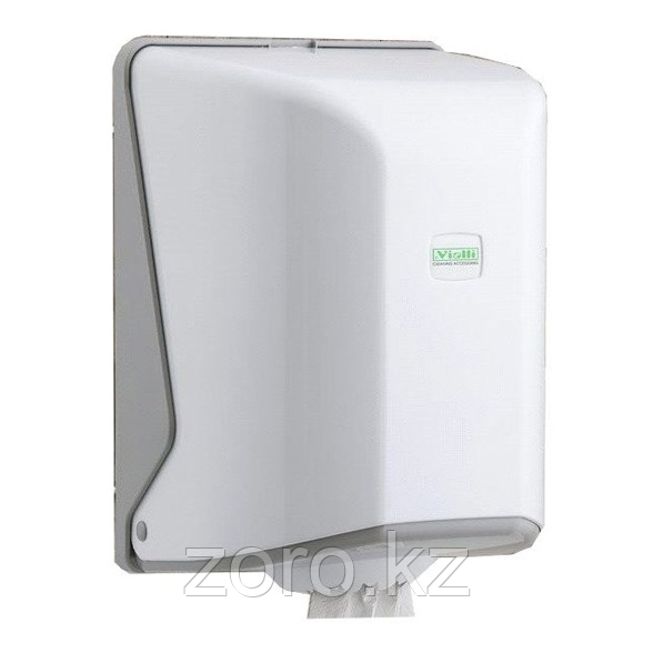 Диспенсер для рулонных полотенец (белый) OG1