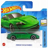 Hot Wheels Модель Porsche Tayacan Turbo S, зелёный