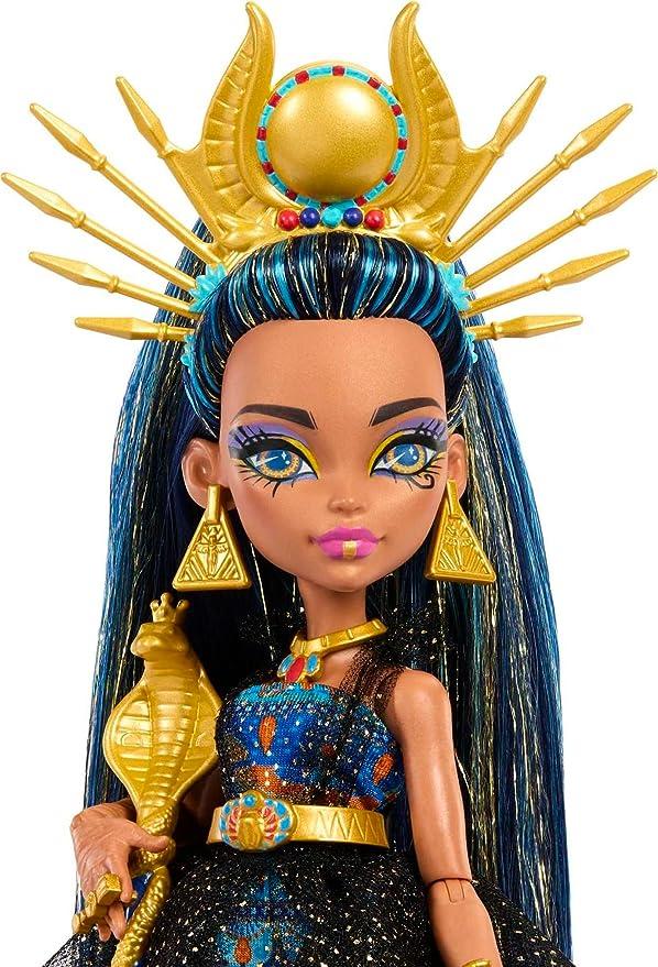 Кукла Monster High Клео Де Нил в праздничном платье Monster Ball с тематическими аксессуарами