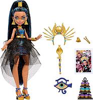 Кукла Monster High Клео Де Нил в праздничном платье Monster Ball с тематическими аксессуарами