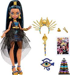 Кукла Monster High Клео Де Нил в праздничном платье Monster Ball с тематическими аксессуарами