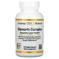 CGN, Силимарин, комплекс для печени, 300 мг, 120 капсул
