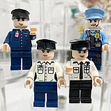 Конструктор Минифигурки M80410 Эксклюзивный набор Полиции офицеры полиции в одном наборе 8шт, фото 2