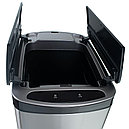 Ведро для мусора сенсорное, прямоугольное, створки, внутр ведро, Foodatlas JAH-5212, 30 л, фото 4