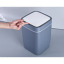 Ведро для мусора сенсорное, квадрат, Foodatlas JAH-6811, 8 л (серый), фото 9