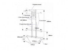 Xiamen Interactive Technology Co.,Ltd INTECH Мобильная стойка WJ2200B